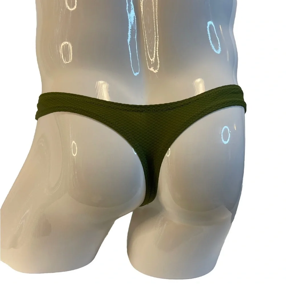 Thong G-String Green Medium Sexy Underwear Mens New in Packaging